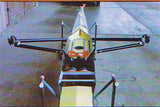 Carbon rowing rigger